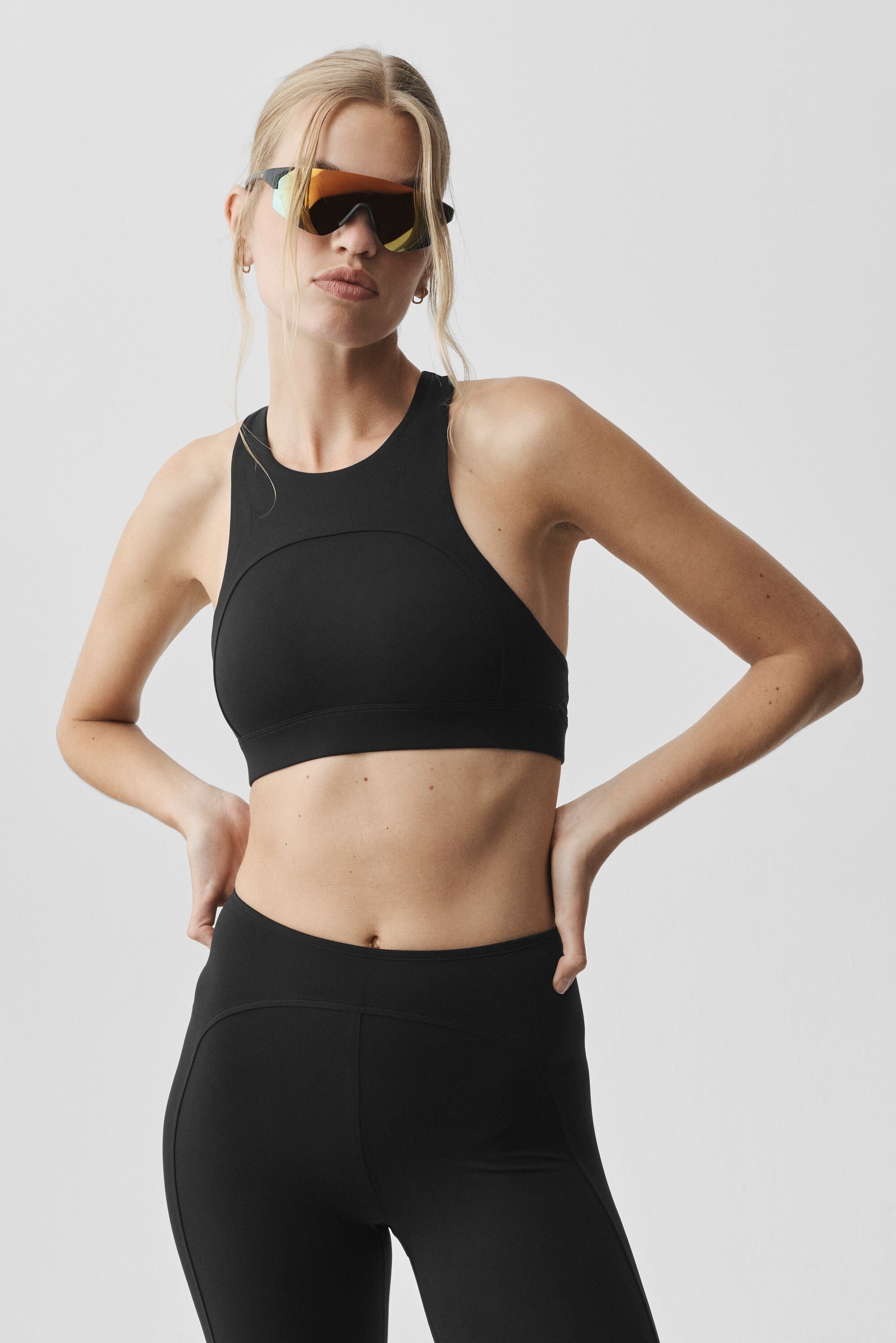 ALO Softsculpt Superset Bra - Black image 1