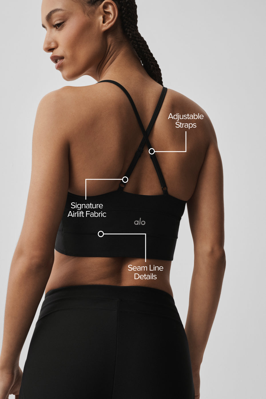 Airlift Evolve Bra - Black image 2