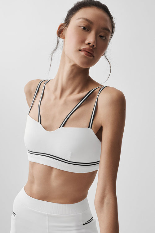 Airbrush Fast Track Bra - White/Black image 1