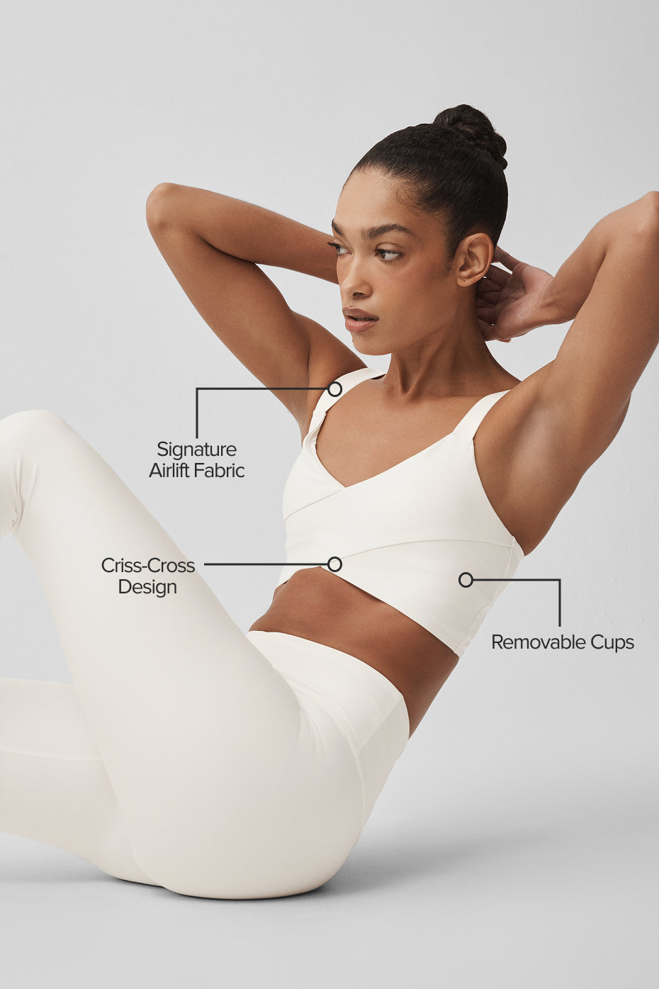 Airlift Horizon Bra - Ivory image 2