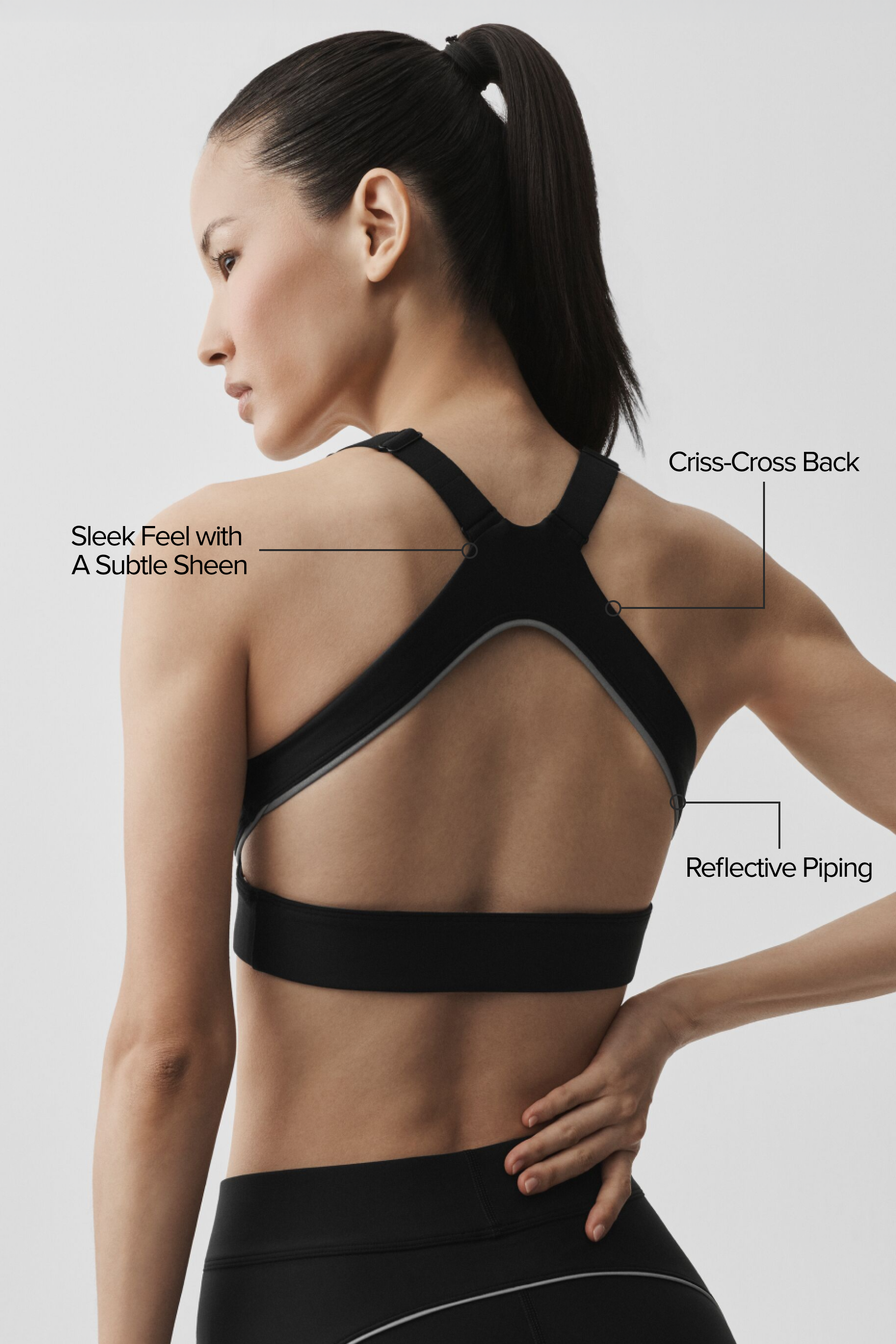 Airlift Speedwork Bra - Black image 2