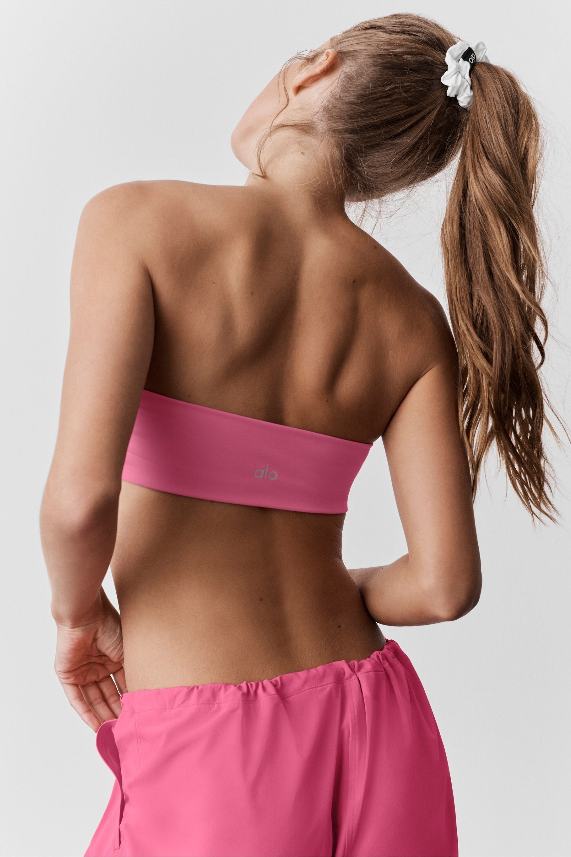 Airbrush Bandeau Bra - Paradise Pink image 2