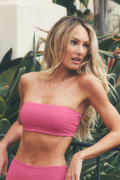 Airbrush Bandeau Bra - Paradise Pink image 1