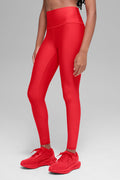 Airlift Winter Warm High-Waist Legging - Bright Red image 1