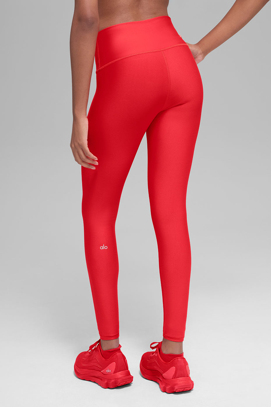 Airlift Winter Warm High-Waist Legging - Bright Red image 2