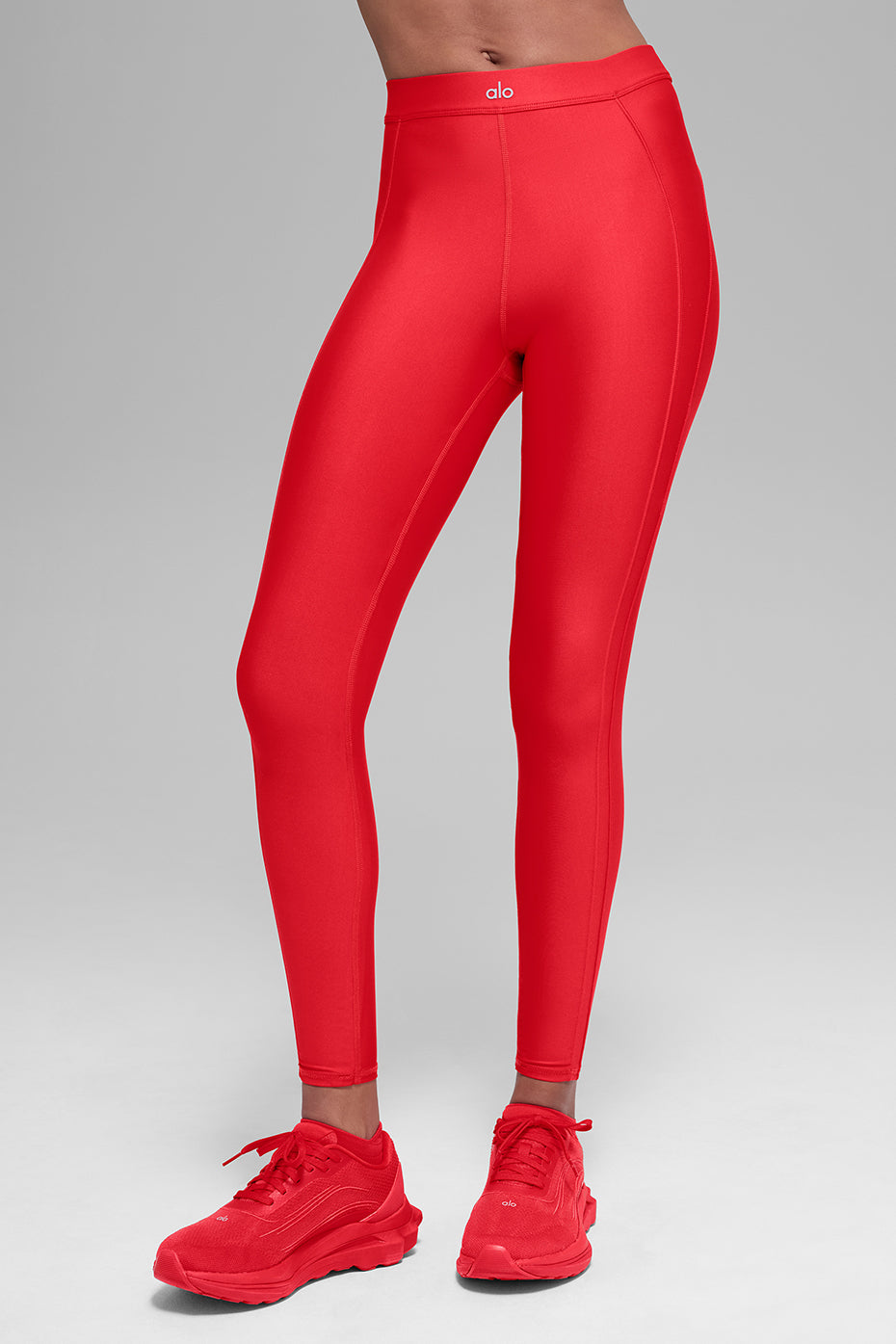 Airlift High-Waist Ignite 7/8 Legging - Bright Red image 3